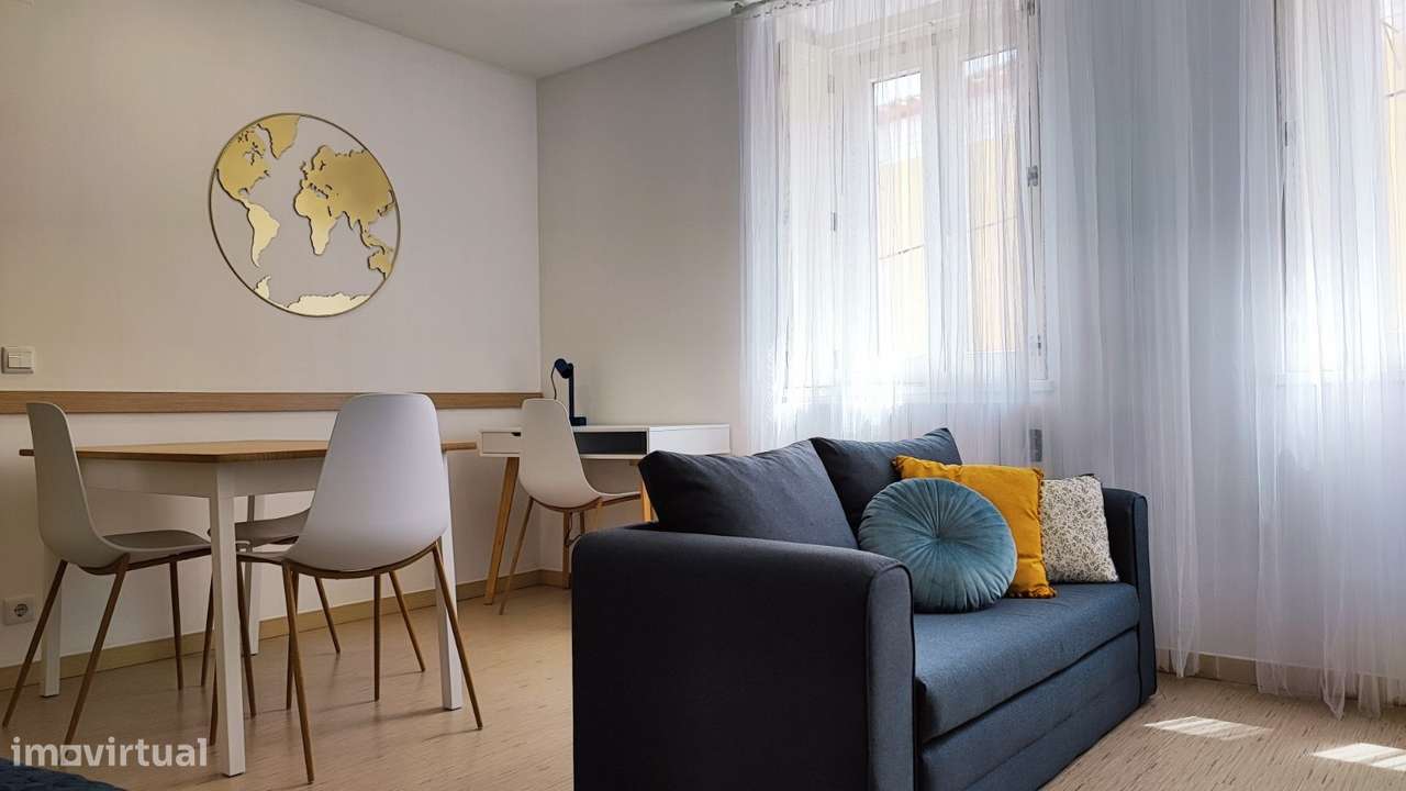 Apartamento T0 / Mobilado / Estúdio / Centro / Leiria-6