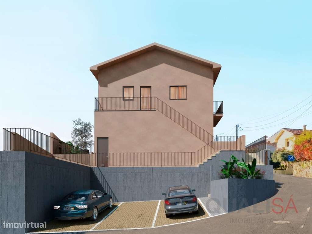 Apartamento T2 novo com logradouro e lugar de garagem em Ferreiros ...-16