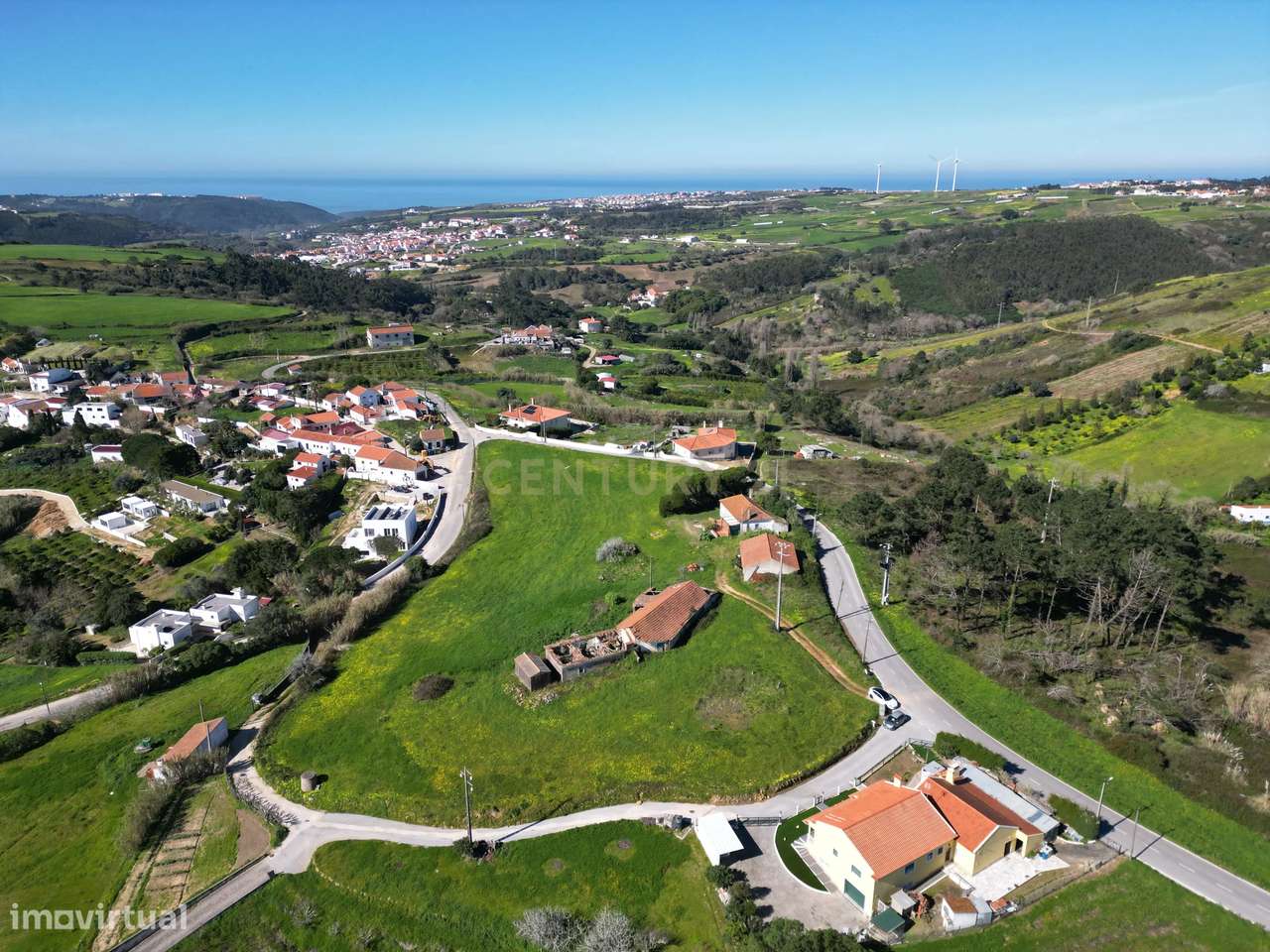 Terreno Exclusivo - Vista de oceano e campo a poucos Km da Ericeira-3