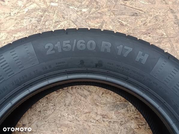 + Opony Letnie 2x 215/60 R17 96H Continental Contiecocontact 5 1019dot bieżnik nowy - 7