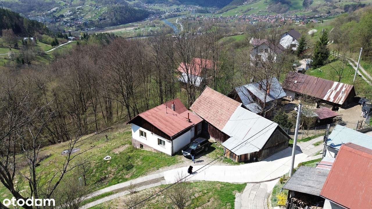 Dom z widokiem na góry +1,8h łąki i lasy-Piwniczna Zdrój-19