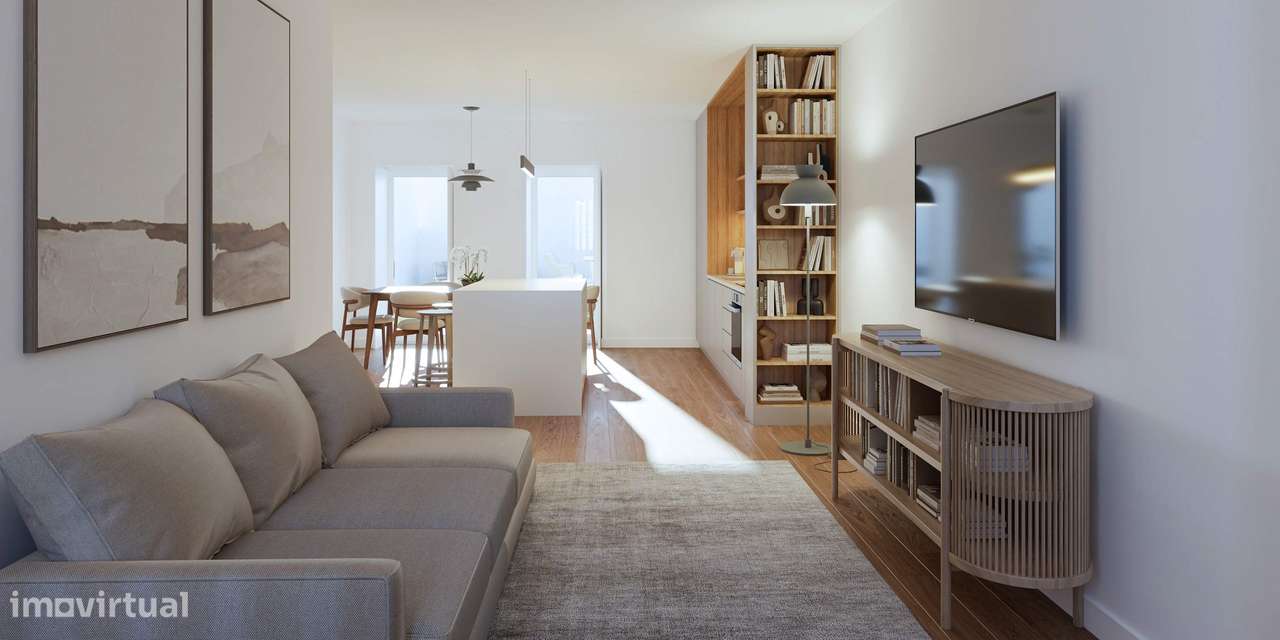 Apartamento T2 c/ Varandas no Empreendimento Caridade 30 | Lisboa - Grande imagem: 5/17