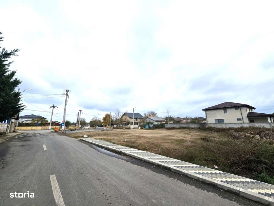 Oportunitate - vanzare teren 1269mp in centrul loc. Stefanestii de Jos-3