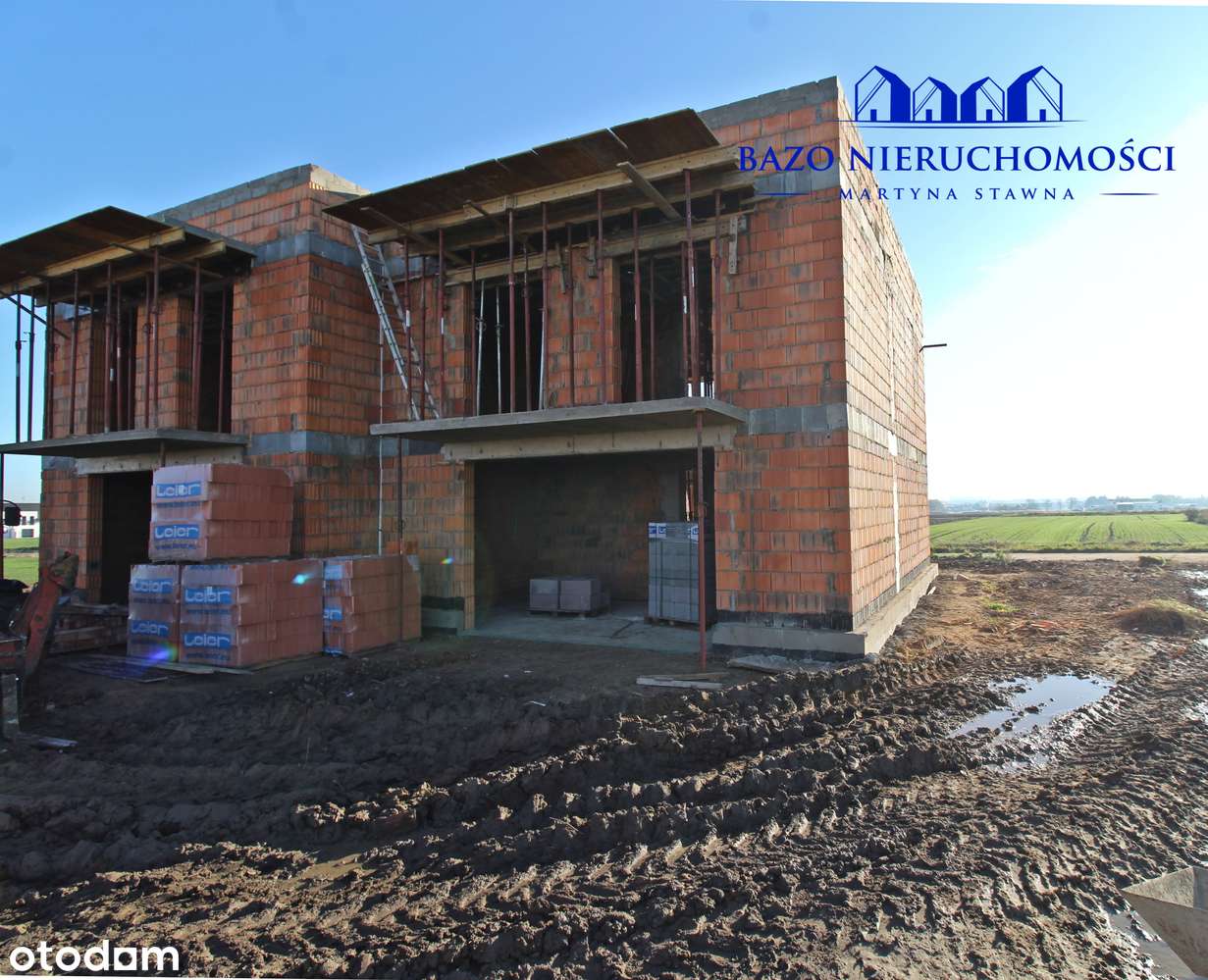 Dom jednorodzinny, bliźniak, garaż, Sierakowo 125 m2-8