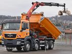 MAN TGS 35.400 Wywrotka 5,20m + HMF 1730 K3 + PILOT / 8x4 - 3