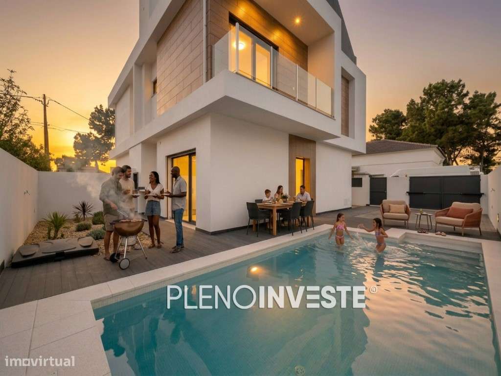 Moradia V3 com piscina Nova construção em Pinhal de Frades-45