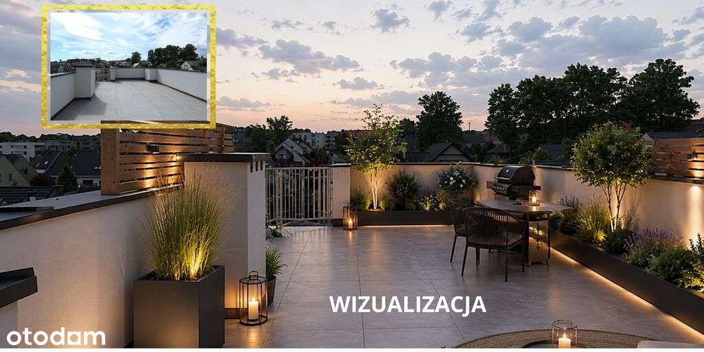 Mieszkanie w APARTAMENTOWCU + balkon + taras!-5