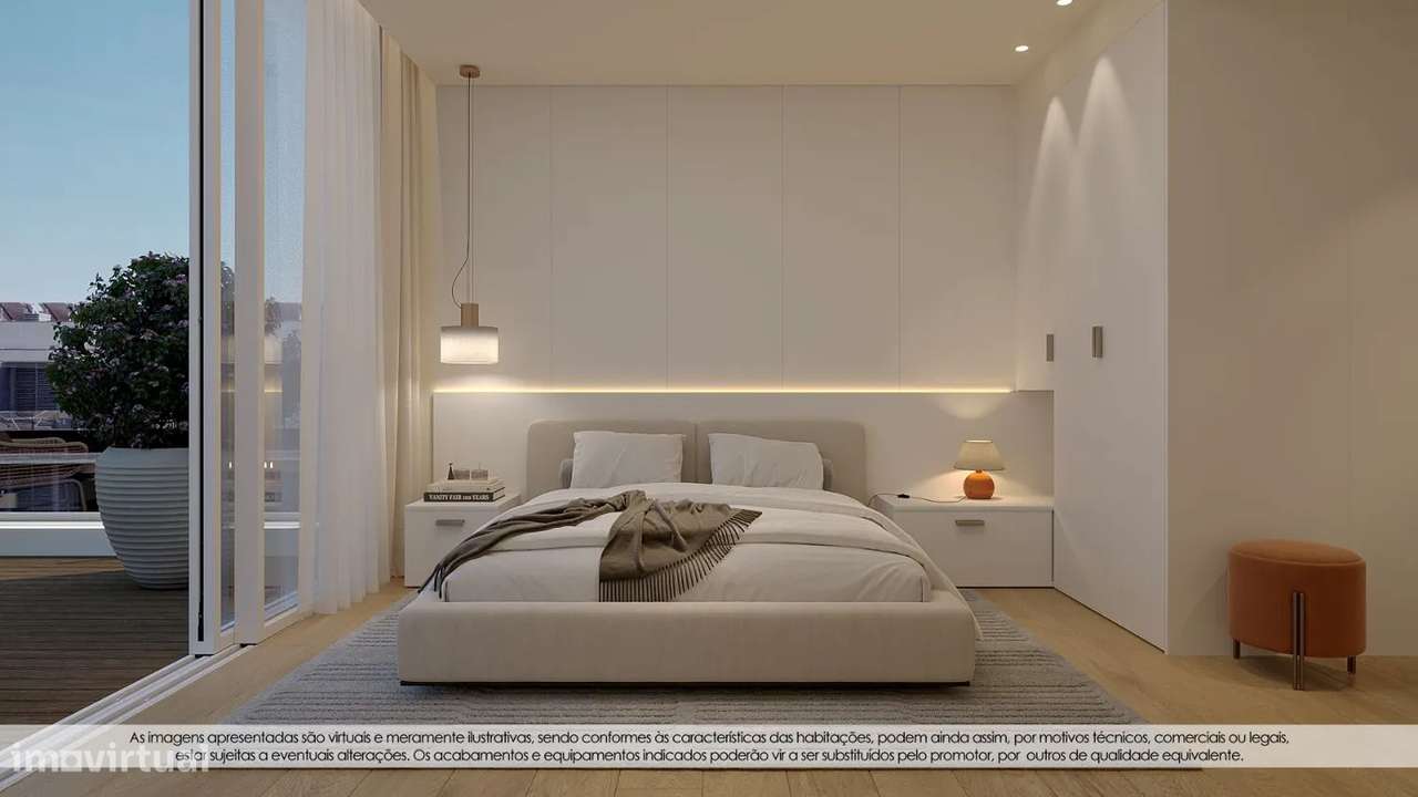 Ocean Side Canidelo - Apartamento T1 com Varanda  - Ref. ESP/00168/MH - Grande imagem: 4/13