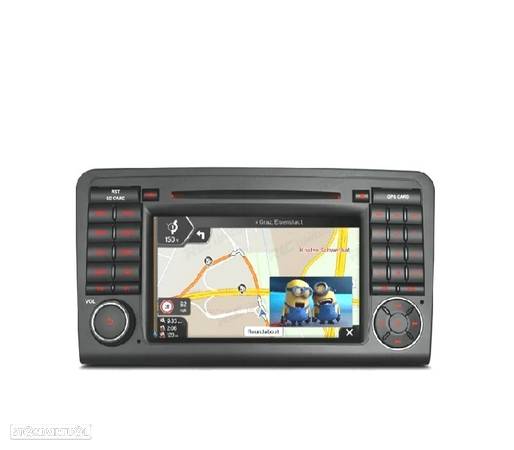 AUTO RÁDIO GPS ANDROID 11 CLASSE ML W164 GL X164 PARA MERCEDES - 6