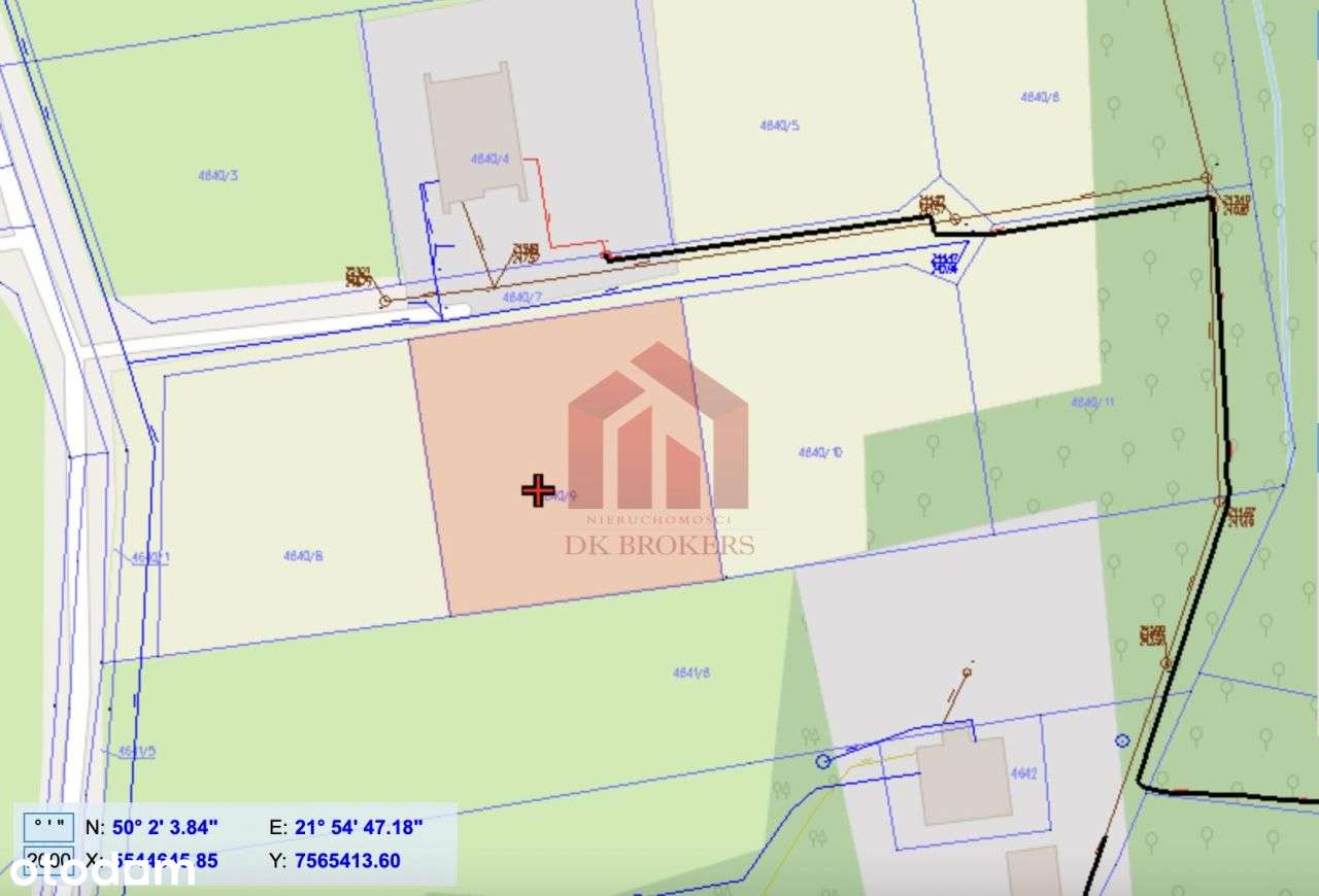 Przybyszówka nowe osiedle Działka 9,2 ar Wz Media-1