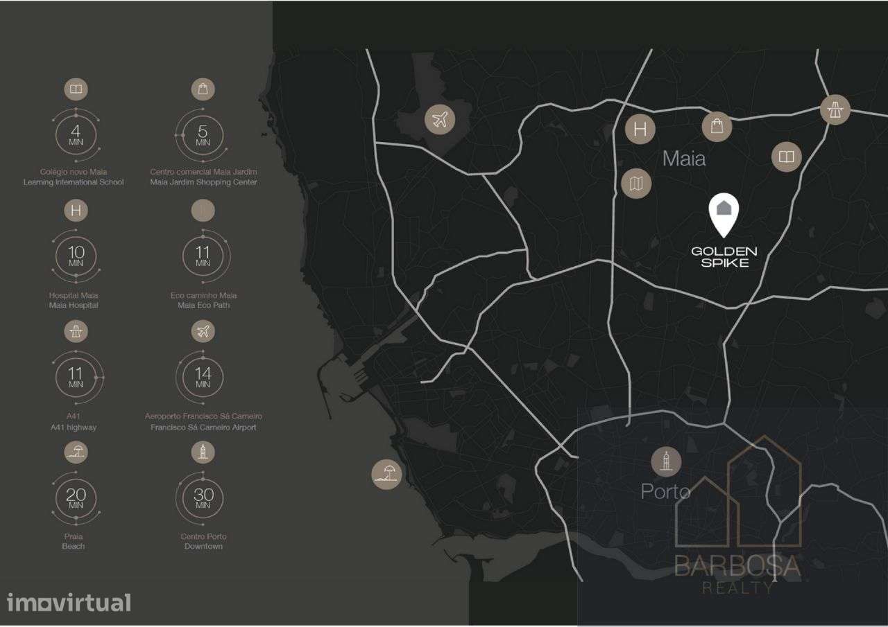 Moradias V4 NOVAS Luxo, Modernidade, Conforto - Milheirós, Maia, Porto-11