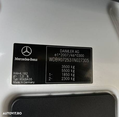 Mercedes-Benz Sprinter 516 DOKA 6 LOCURI AXA DUBLA - 24