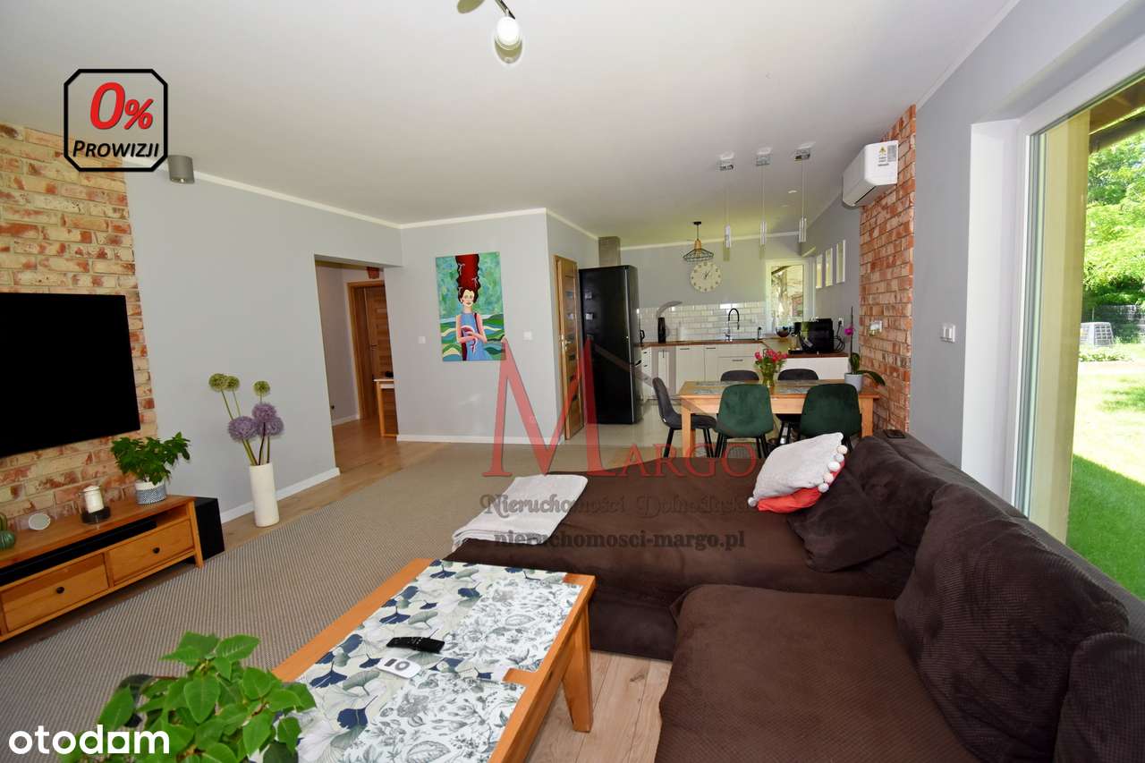 Dom parterowy pompa ciepła, duża działka, blisko Wrocławia 0% PROWIZJI - Pełny obrazek: 5/20