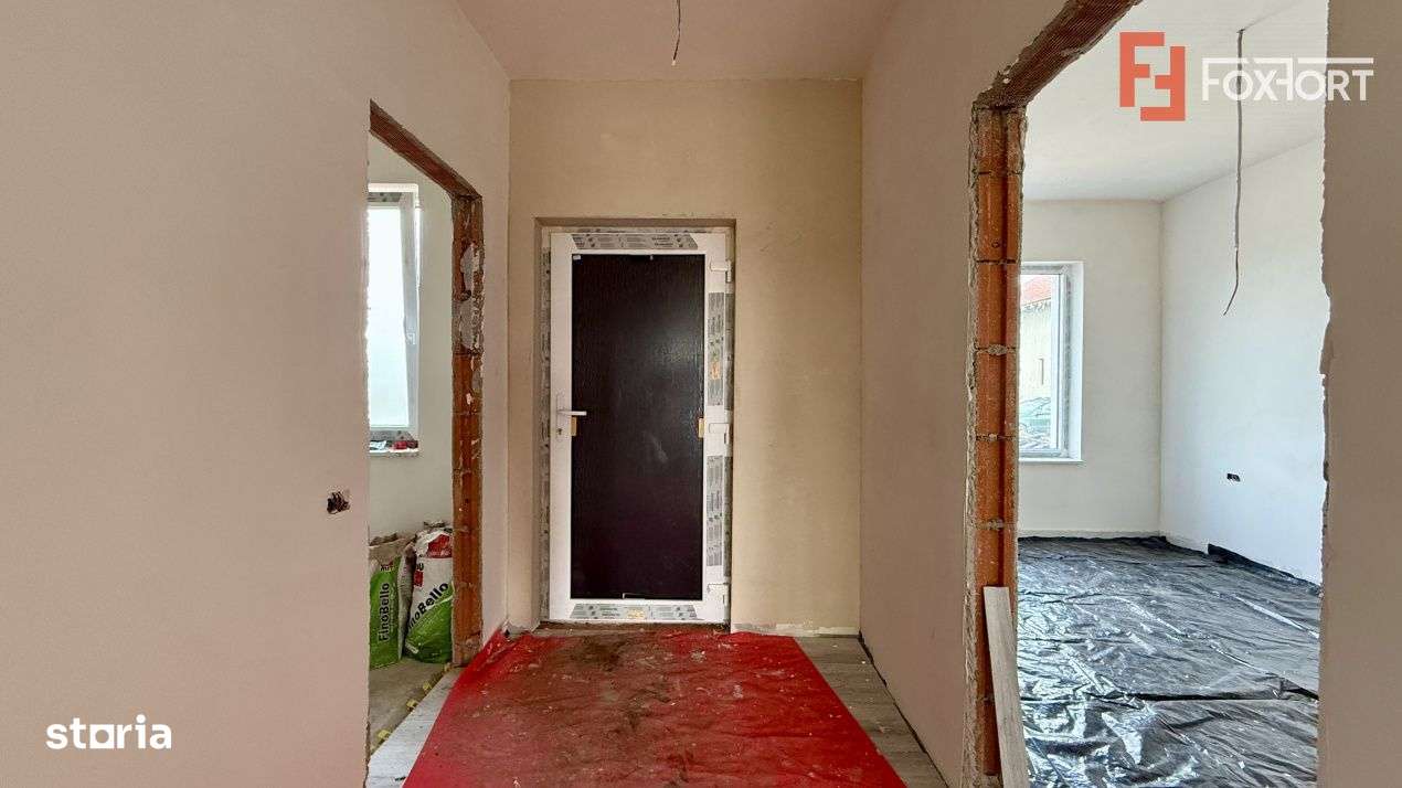 Duplex cu 5 camere de 128 mp utili si teren de 420 mp, zona Giarmata V-18