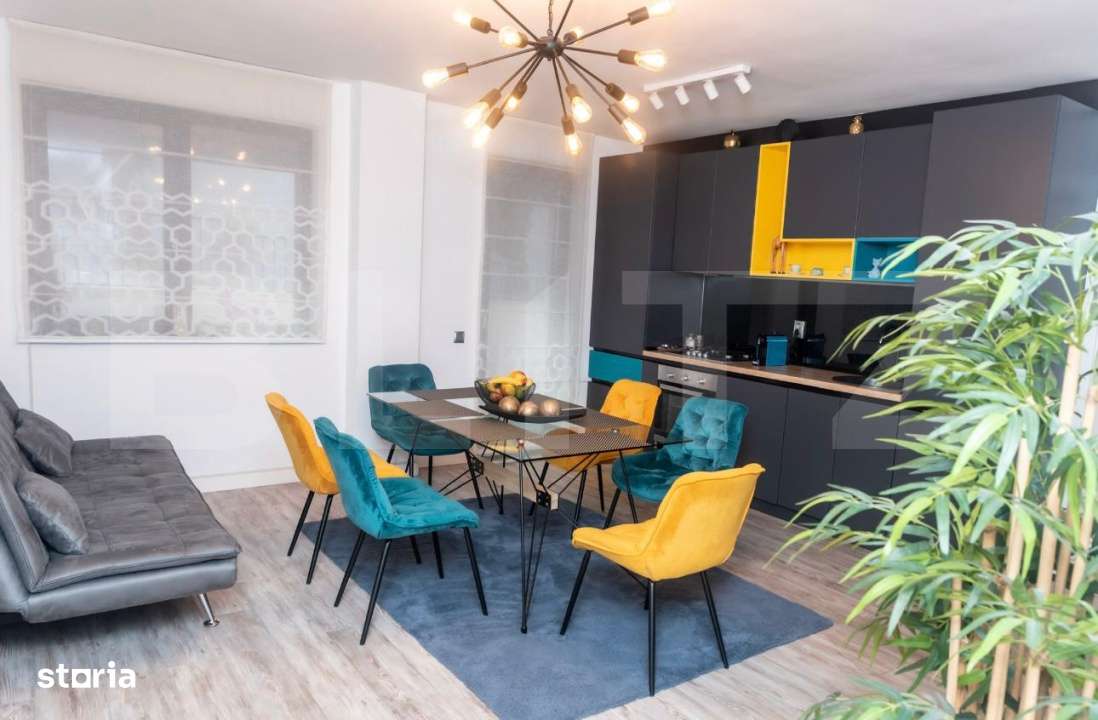 Apartament cu 3 camere, 60 mp cu terasa de 37 mp si parcare ,in zona V - Imagine principală: 4/19