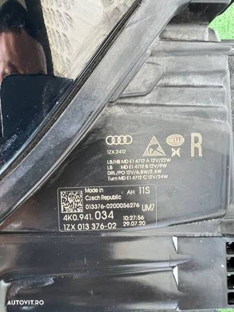 Far dreapta Audi A6 C8 2018-2021 Full led - 3