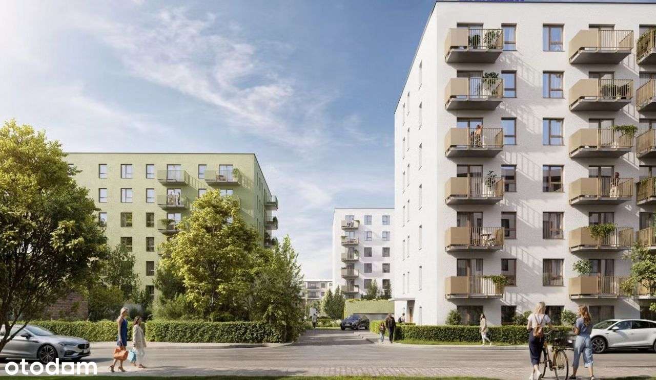 Mieszkanie 57m² |3 pokoje| 4 piętro | stan deweloperski BEZ PROWIZJI-1