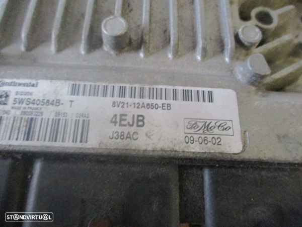 Centralina 8V2112a650eb FORD FIESTA 4 2009 1.4TDCI   0P   CONTINENTAL - 3