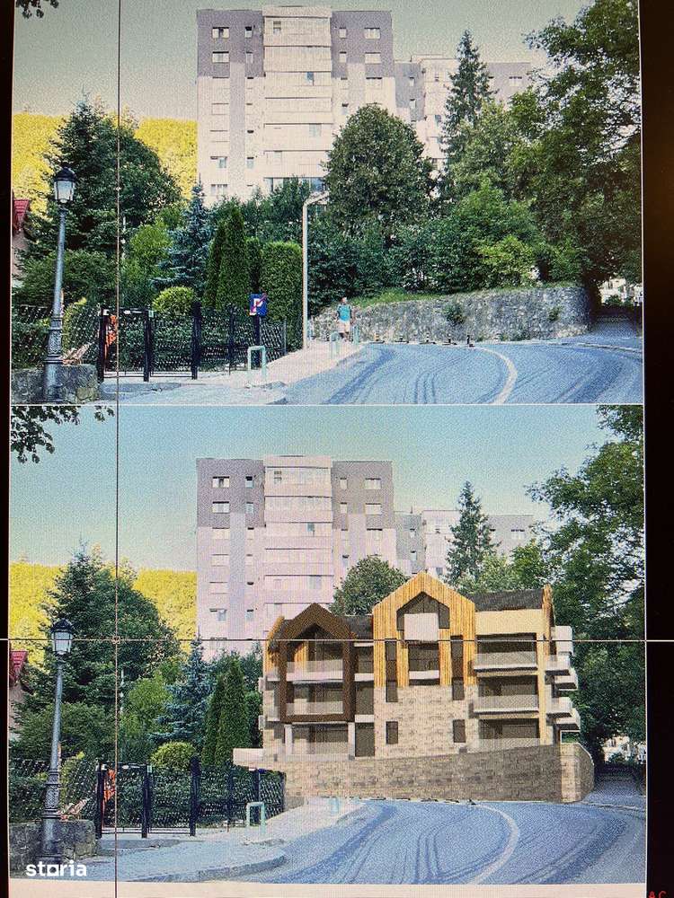 Vânzare 800mp, acces asfaltat-Proiect cu autorizatie de construire-3