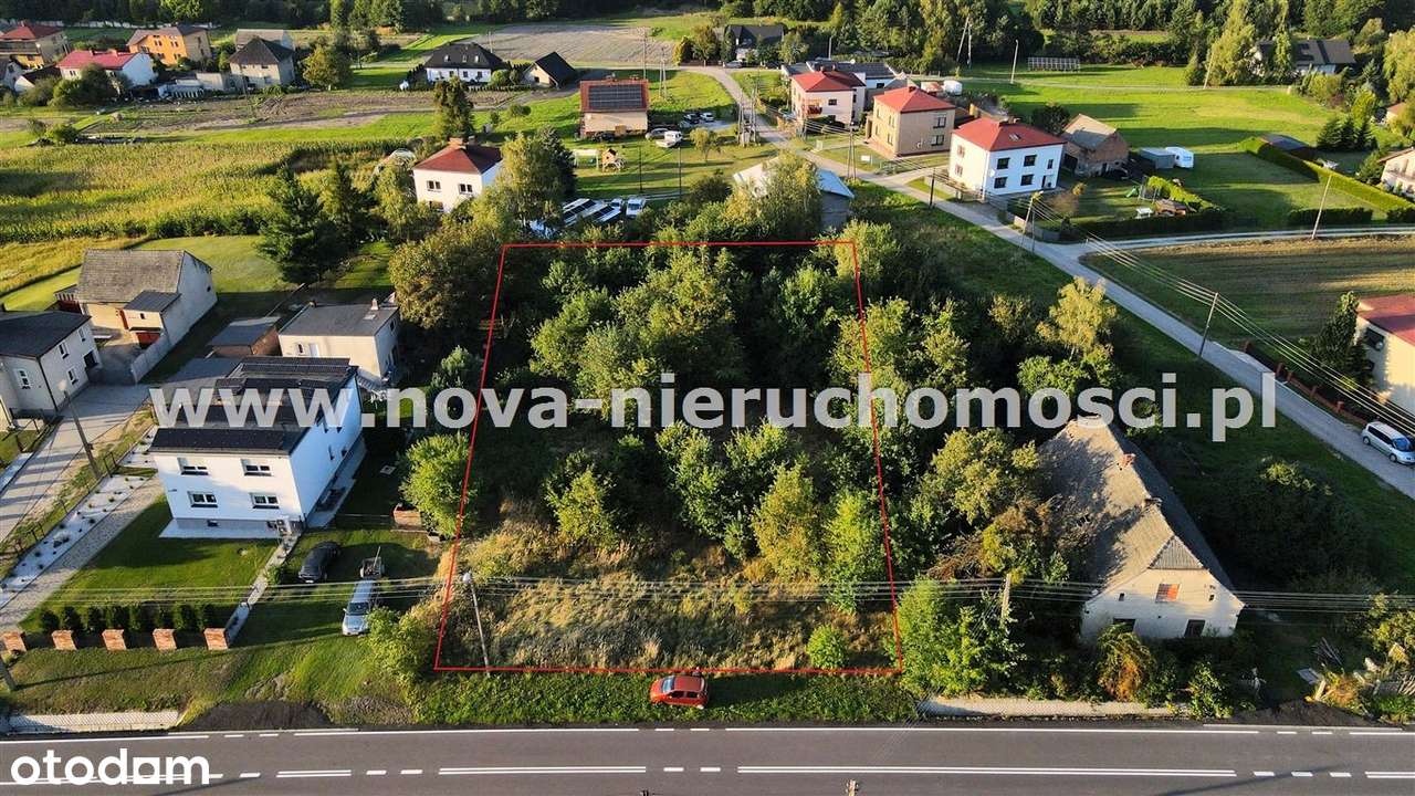 Na sprzedaż działka budowlana Bogunice Raciborska-1