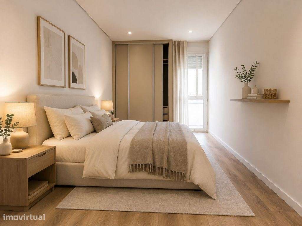 Apartamento T3 totalmente remodelado, a estrear, no Vale da Amoreir...-6
