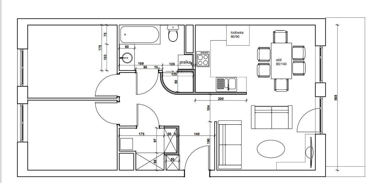 Na sprzedaż komfortowe M3 z balkonem, skrytką, garderobą i parkingiem - Pełny obrazek: 3/18