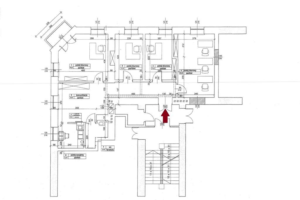 Mieszkanie przy deptaku ul. Piotrkowskiej-12