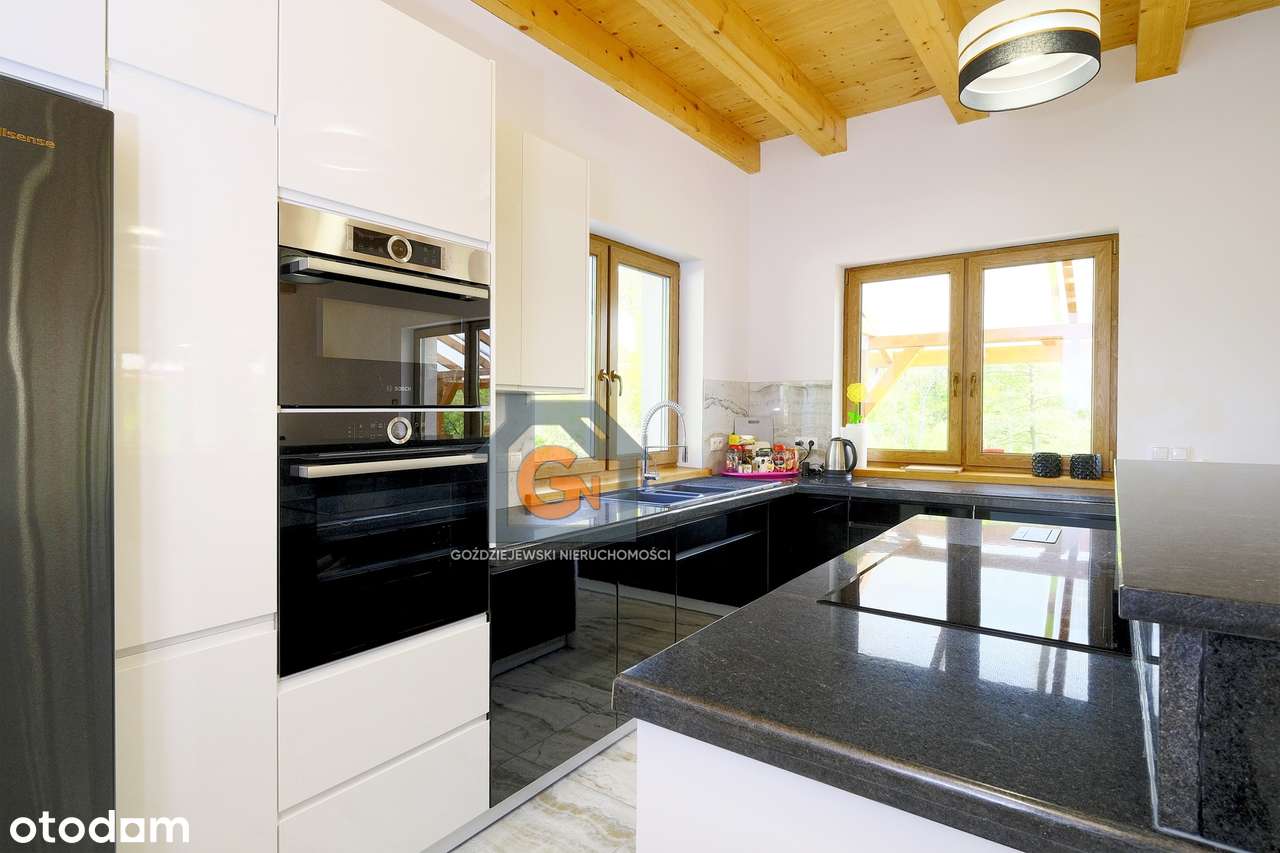 Nowy nietuzinkowy dom o pow. 150m2 ze stawem. Działka o pow. 1ha-7