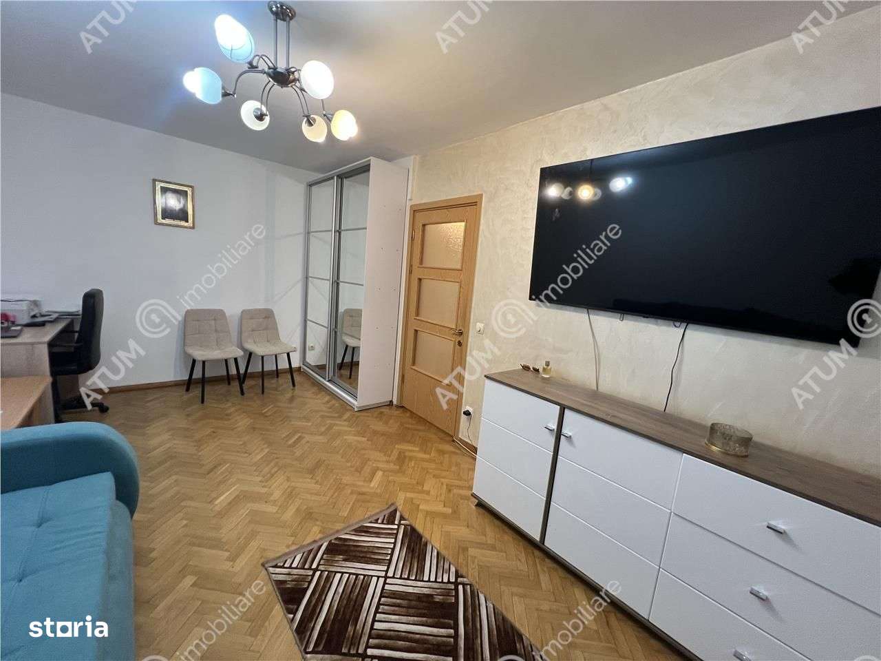 Apartament de 2 camere cu balcon si pivnita zona Vasile Aron din Sibiu-11
