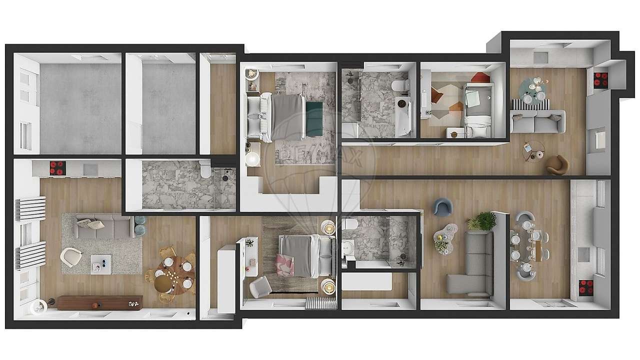 Apartamento T1 para venda - Grande imagem: 4/8