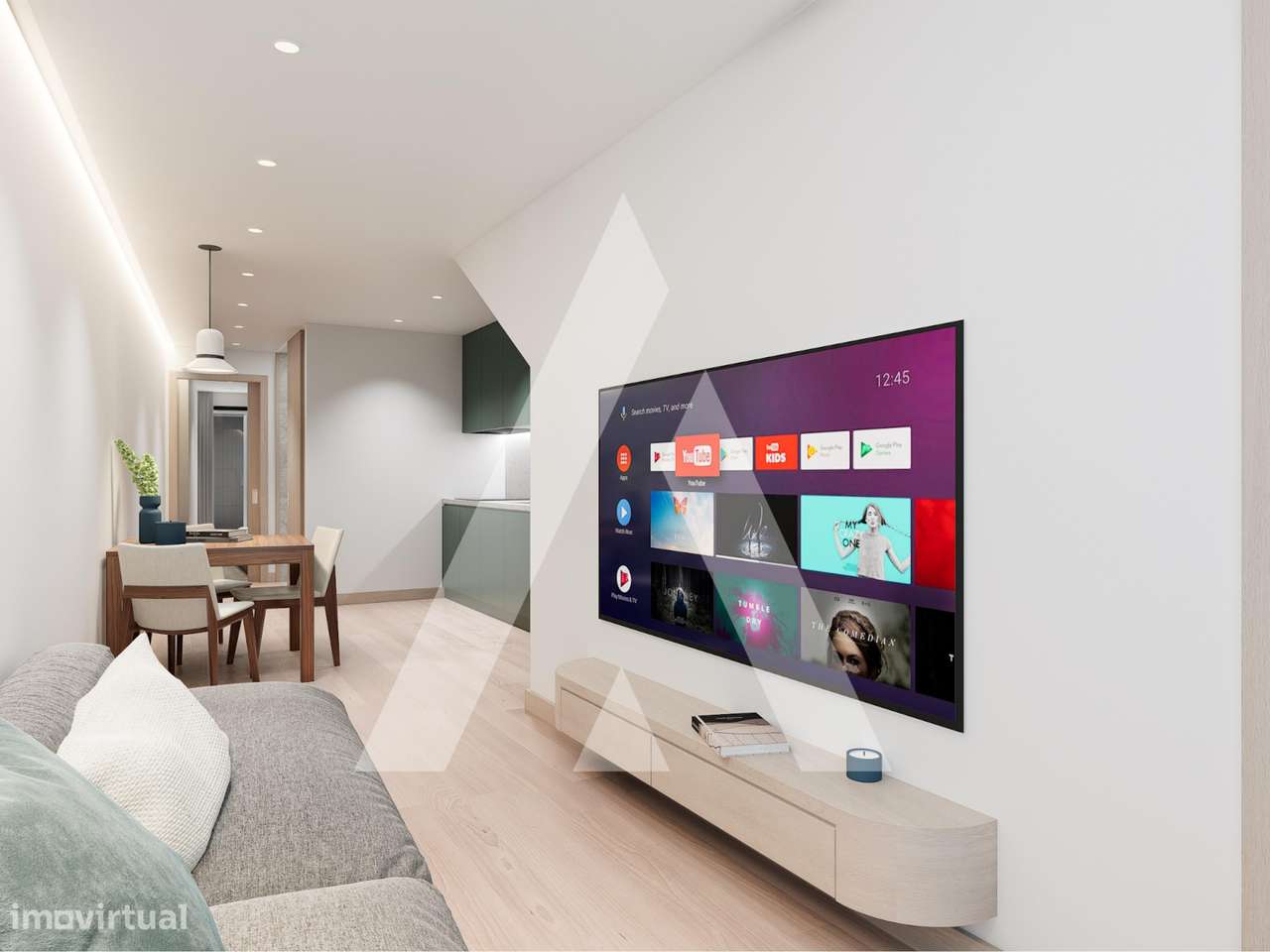 Apartamento T1 com terraço em construção no centro da cidade de Aveiro - Grande imagem: 3/31