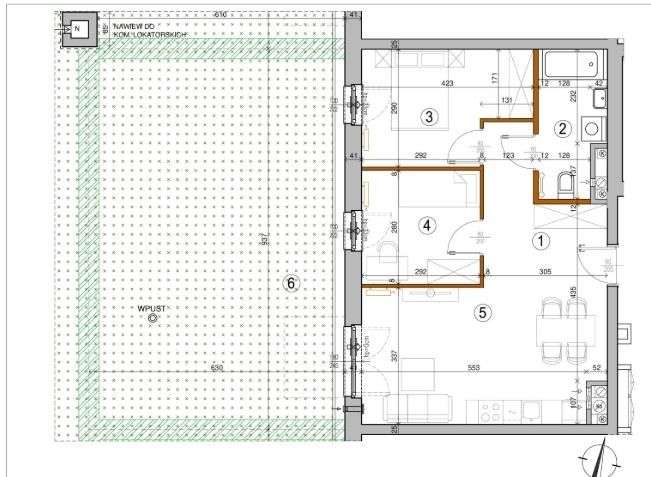 3 pokoje ciche Rembertów 55 m2 od Dewelopera duzy-8