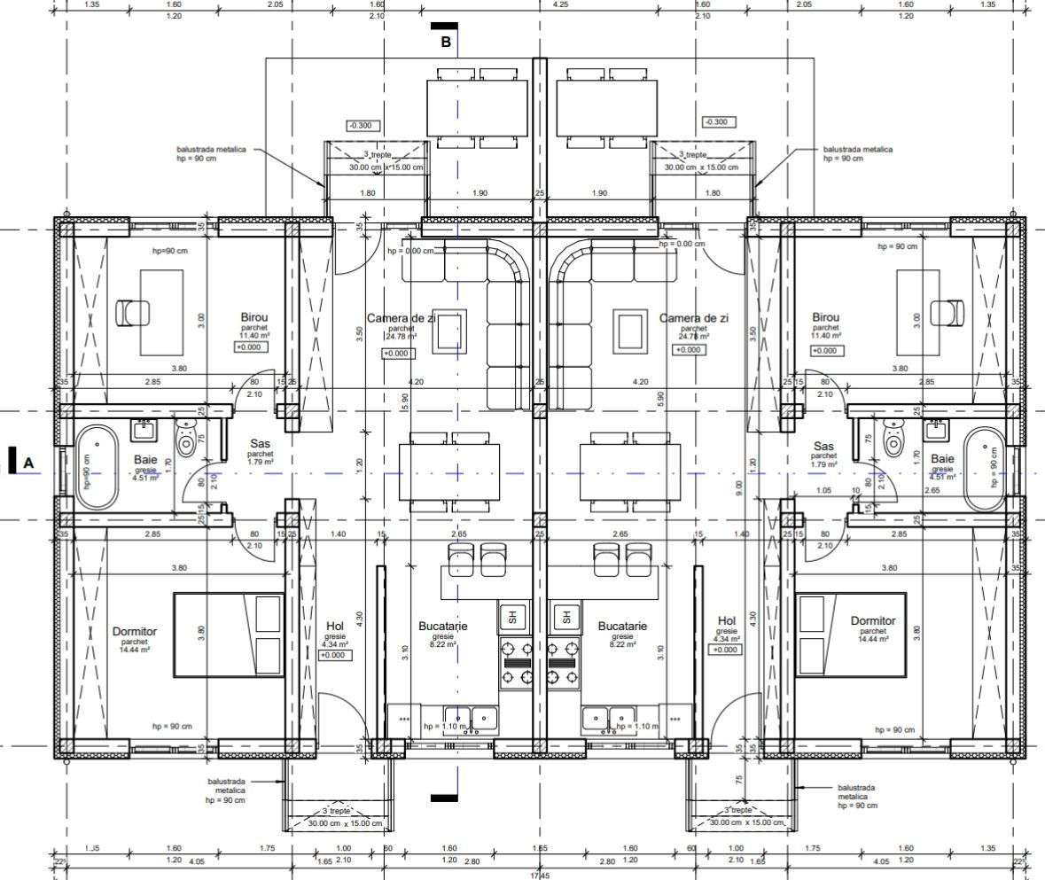 1/2 Duplex 3 camere Bucovat  - Direct Dezvoltator - Imagine principală: 5/10