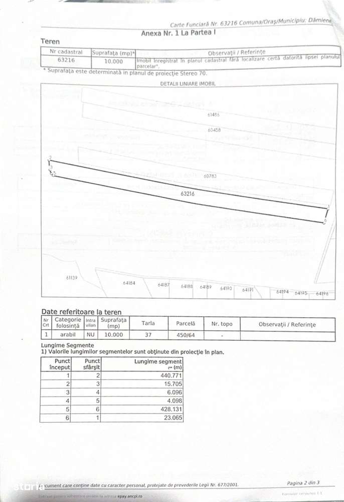 Teren extravilan agricol 1 ha de vânzare- Damienești, Bacău-3