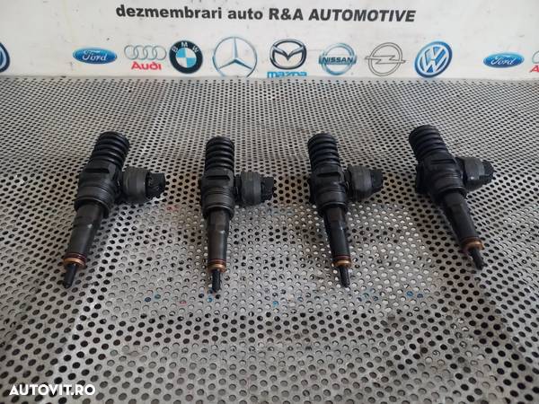 Set Injectoare Injector Vw Seat Skoda 2.0 tdi BMP BMM 6+1 Trepte An 2005-2006-2007-2008-2009-2010 Cod 038130073BQ Passat Golf Jetta Caddy Touran Octavia Leon Altea - Dezmembrari Arad - 3