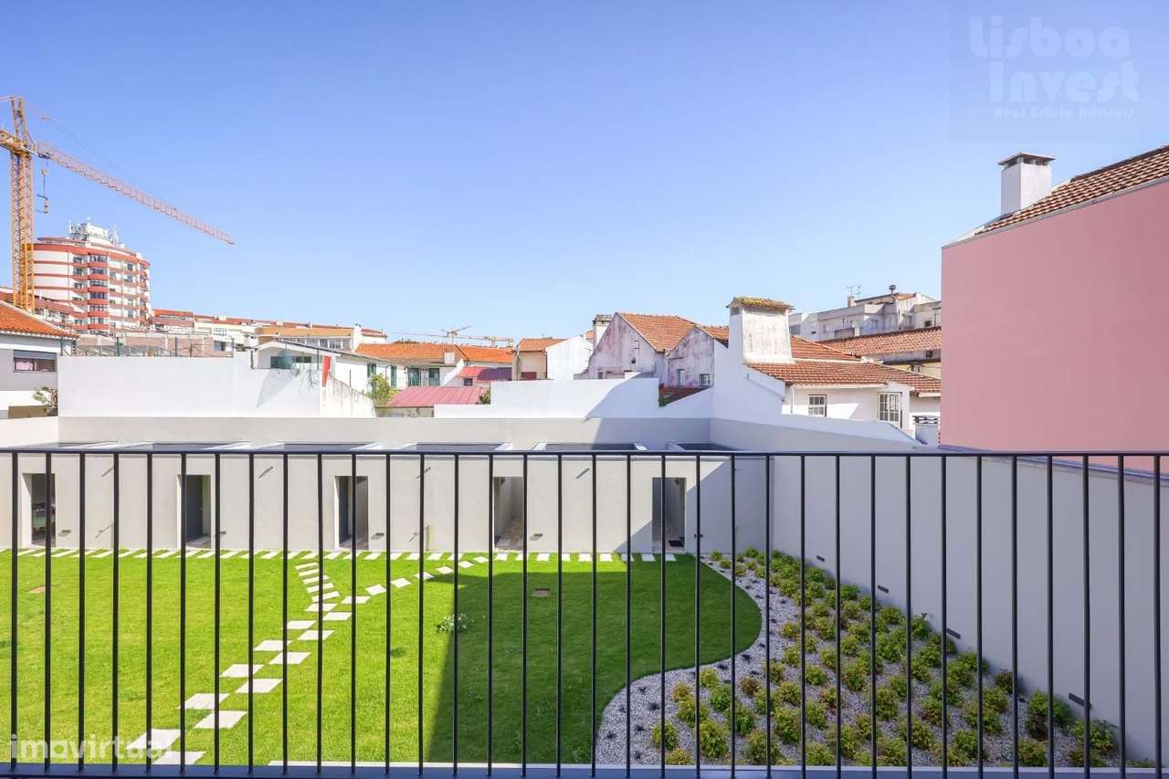 Apartamento T2 com vista Jardim no coração de Aveiro-17