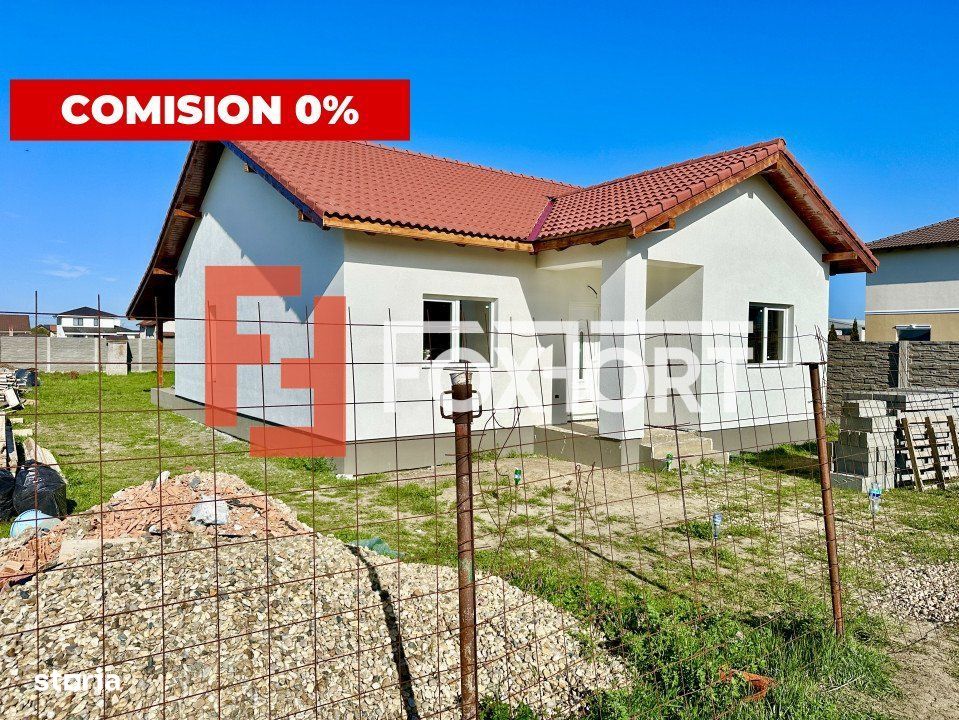 COMISION 0% Casa individuala Mosnita, 4 camere, 668 mp teren - Calitat