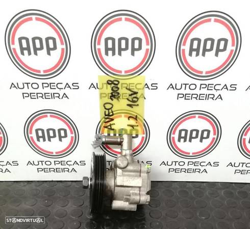 Bomba de direção assistida Chevrolet Aveo, Chevrolet Spark 1.0, de 09 1.2 16V. - 2