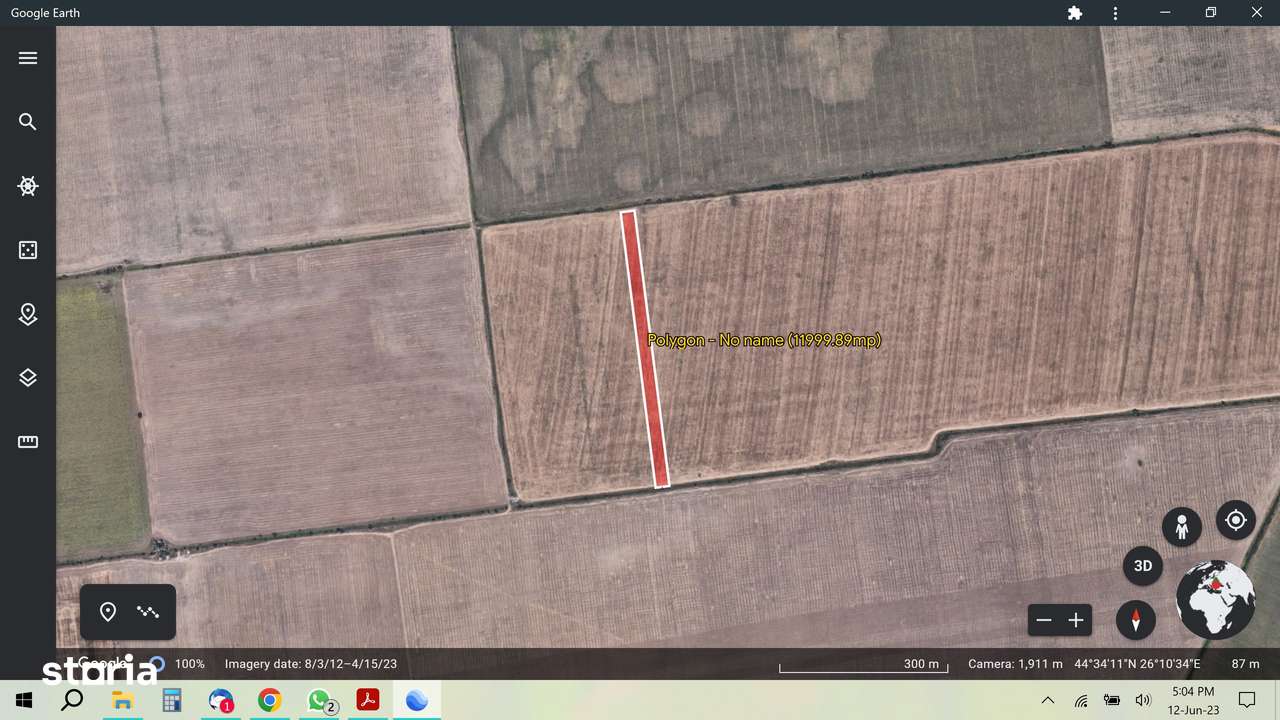 Teren 11.800 mp Tunari TARLAUA 24N - Imagine principală: 4/4