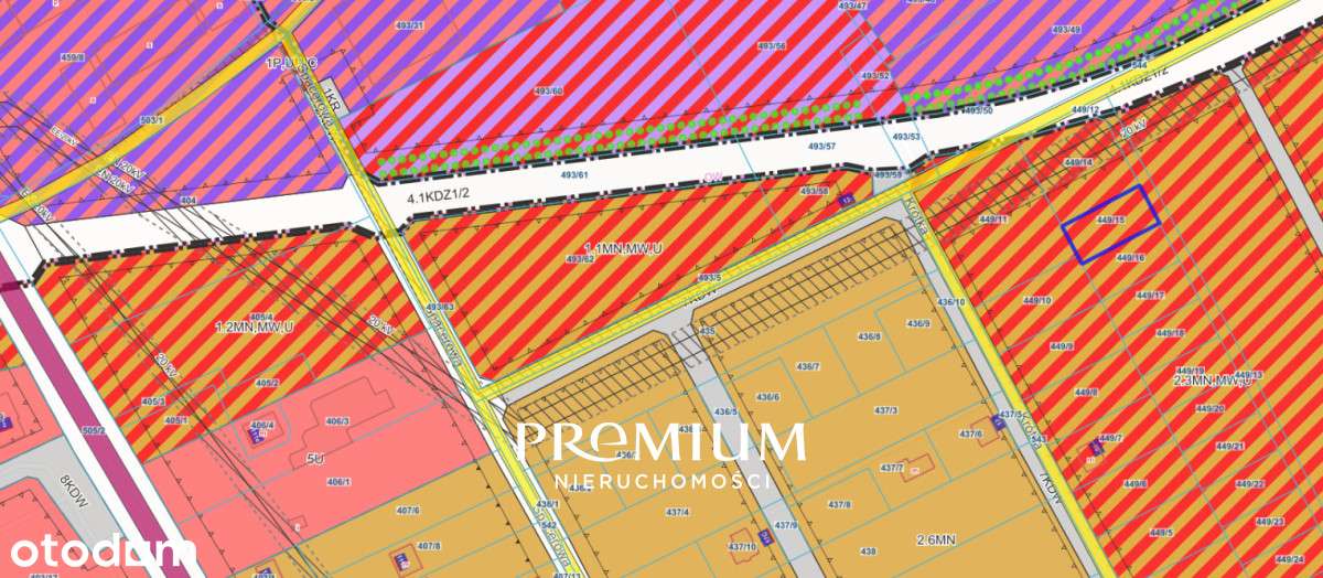 Działka budowlana, mieszk-usł, Godzikowice 8,65 ar - Pełny obrazek: 4/6