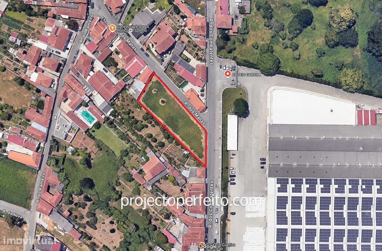 Terreno Para Construção  Venda em Anta e Guetim,Espinho - Grande imagem: 3/4