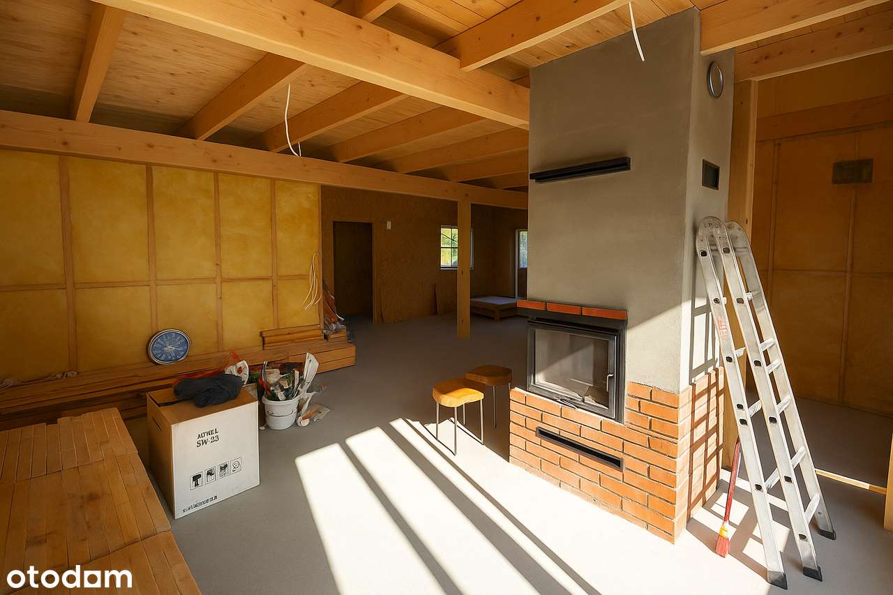 Dom z tarasem i dostępem do jeziora Piechowice gmina Dziemiany-7