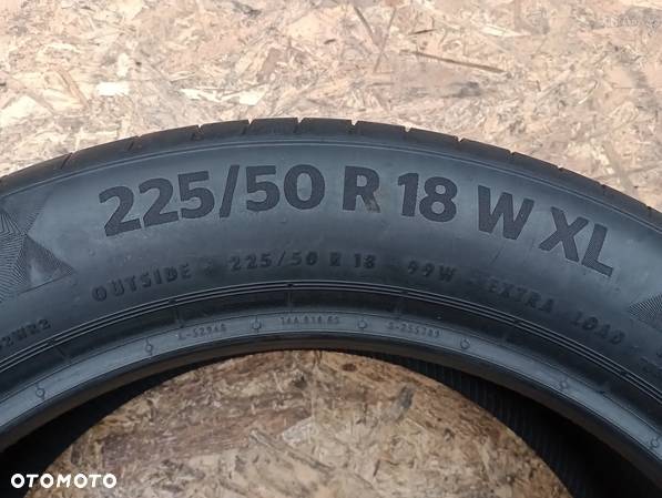 + Opony Letnie 2x 225/50 R18 99W Continental Premiumcontact 6 2x7,5mm 2520dot - 7