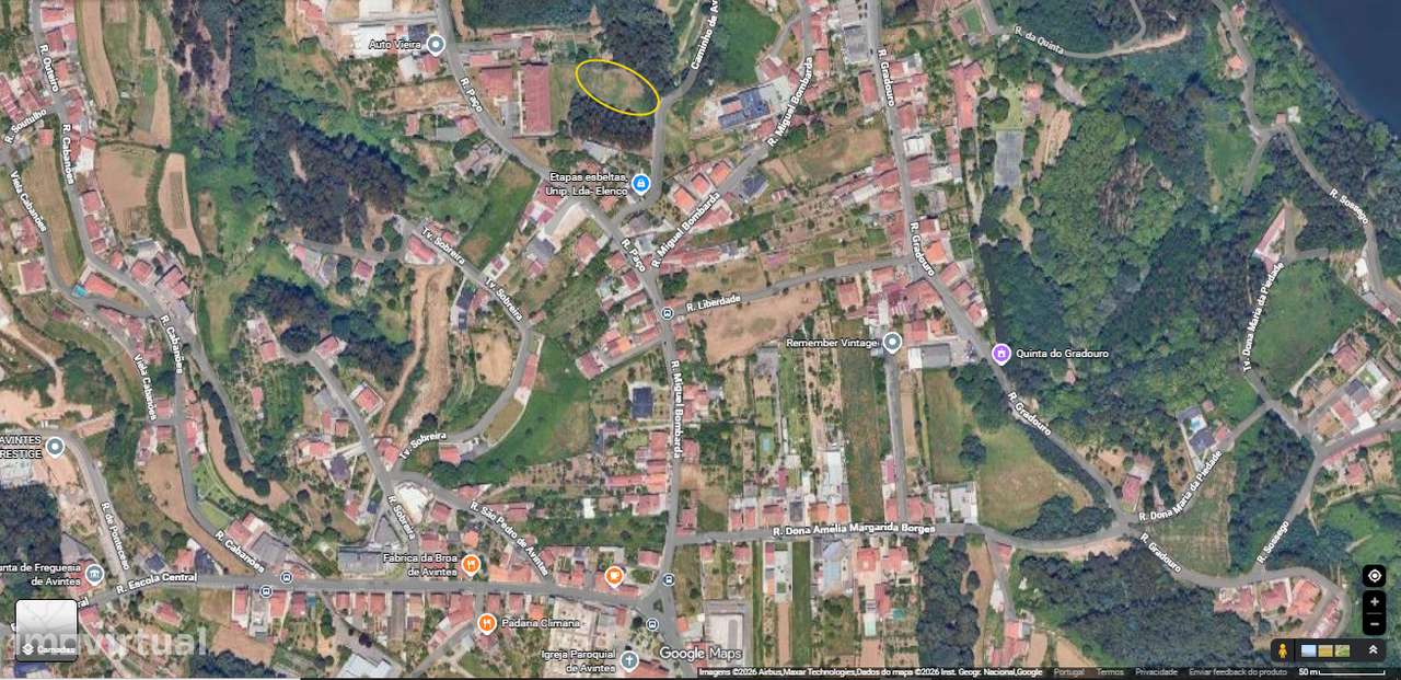 CPM26006 Terreno Urbano Avintes desde 0,42€/m2 Próximo Quinta do Paço - Grande imagem: 4/5