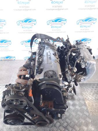 MOTOR COMPLETO 1.8i 16V 136CV VTEC F18B2 E101159 10002PDAE03 HONDA ACCORD VI 6 MK6 MOTOR ARRANQUE BIMASSA ALTERNADOR COMPRESSOR AR CONDICIONADO BOMBA DIRECAO DIREÇÃO INJETOR INJETORES - 9