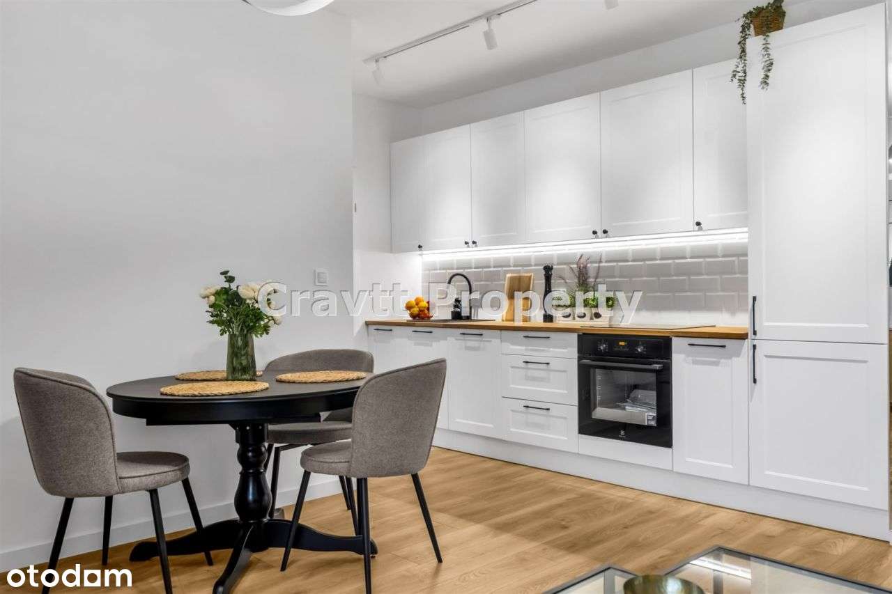 Wykończone, piękne 2 pokoje z miejscem parkingowym-9