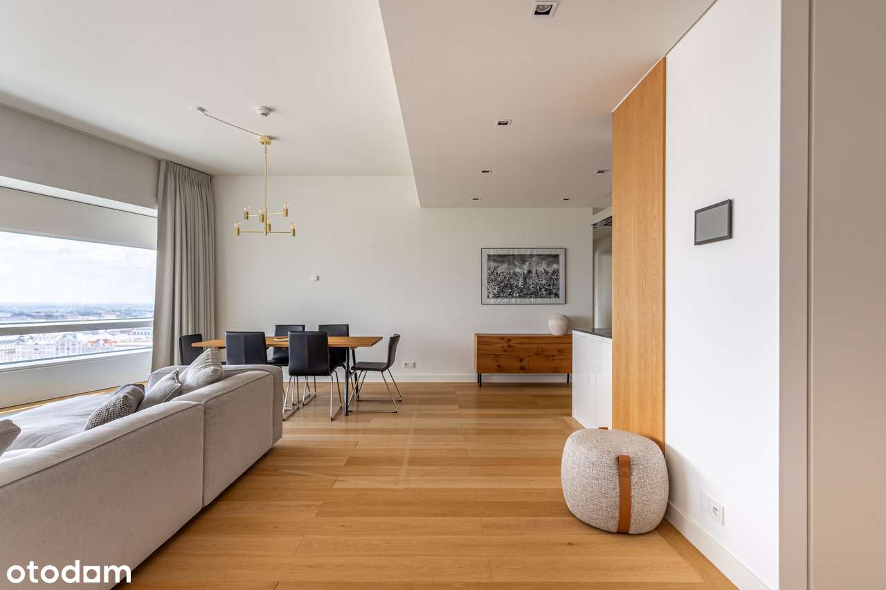 Luksusowy apartament na Złotej 44 z widokiem na Pałac Kultury i Nauki - Pełny obrazek: 2/8