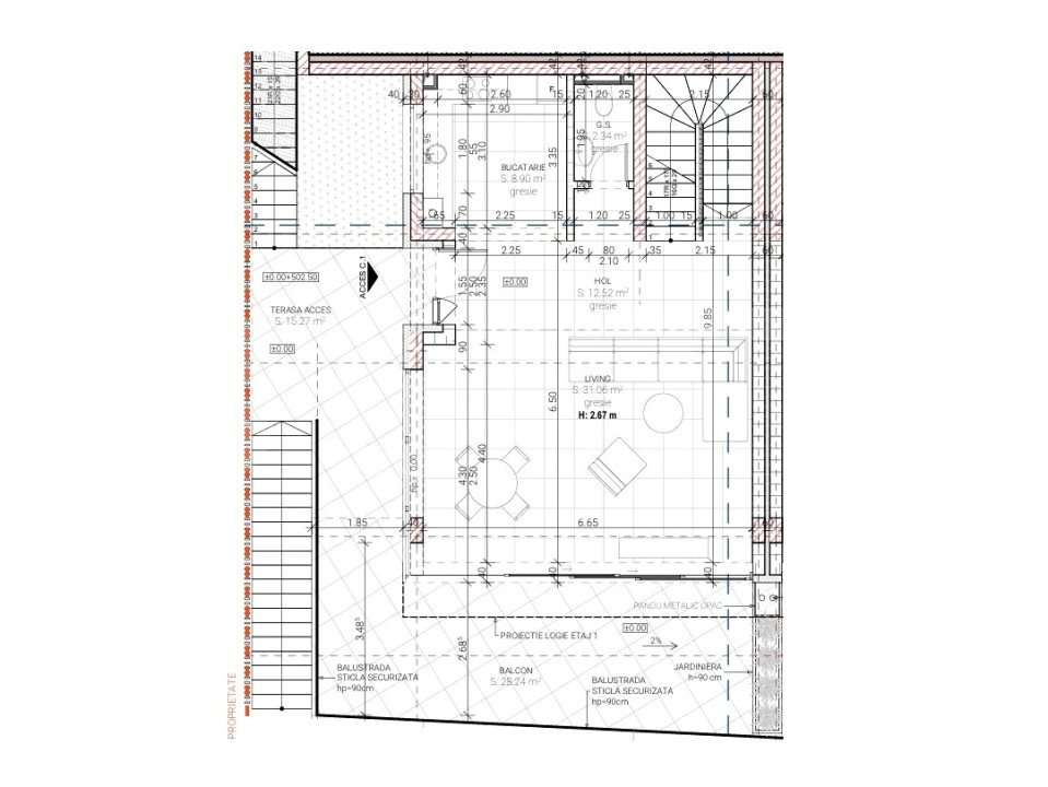 Duplex exclusivist cu panorama spectaculoasa in cartier Europa - Imagine principală: 4/15