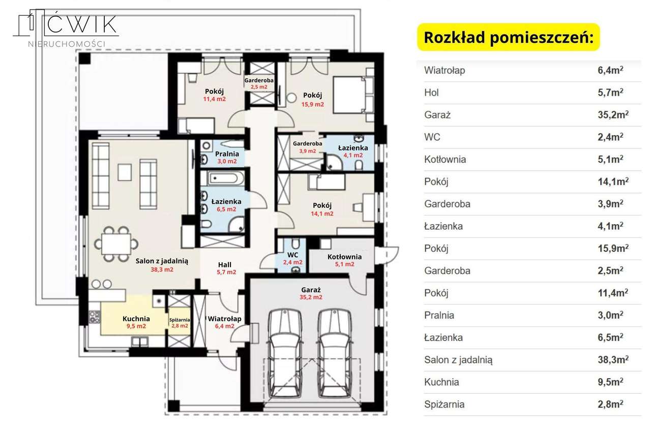 Dom parterowy przy lesie - 30 minut od Krakowa-14