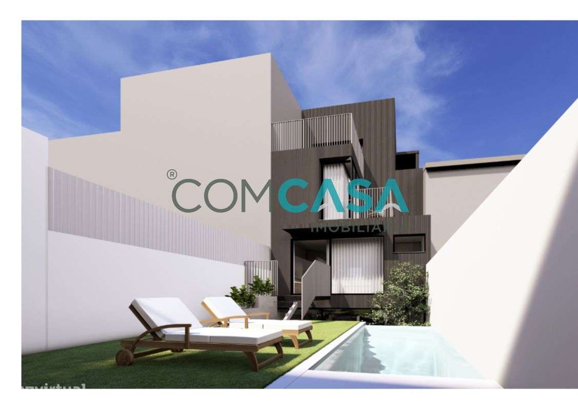 Moradia | V3 suites | piscina descoberta e ginasio | Porto-2